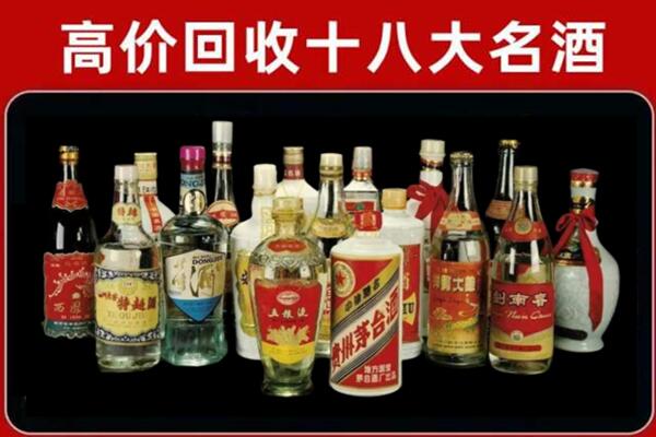 庄河回收铁盖茅台酒